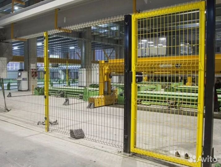 Забор из 3D сетки 40 метров