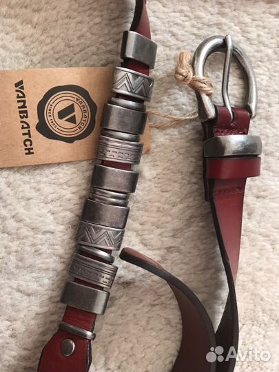 Женский кожаный ремень vanbatch