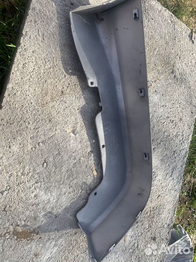 Накладка на задний бампер