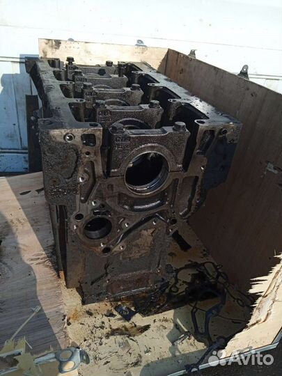 Блок цилиндров cummins 3.8 Валдай газон паз Foton
