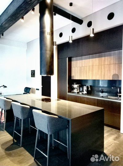 Кухня на заказ с островом