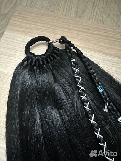 Хвост на резинке