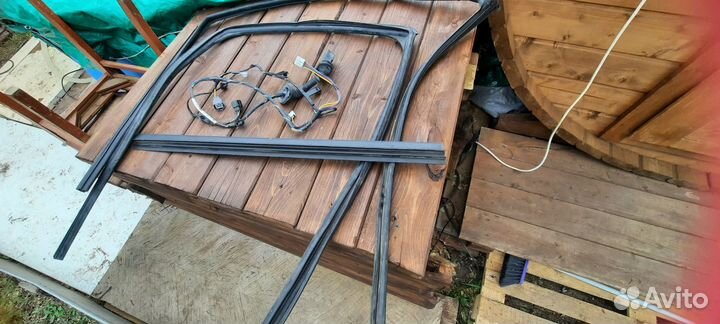 Молдинг бархотка mitsubishi outlander хл