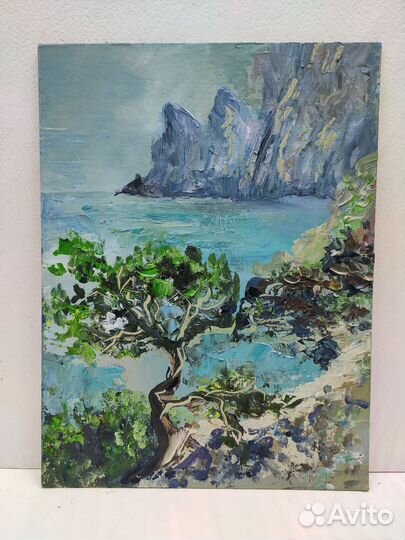 Картины маслом с морским и южными пейзажами