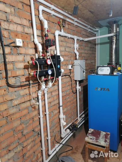 Монтаж отопления в частном доме