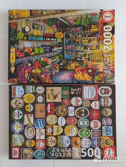 Пазлы wasgij, educa, hatber, step, astrel