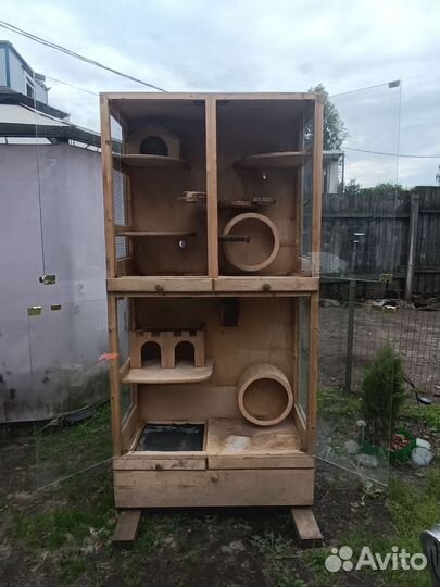 Клетка витрина для грызунов