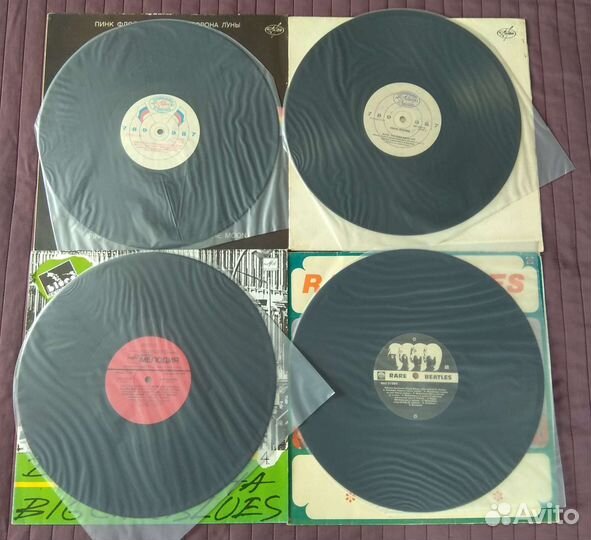LP Pink Floyd, Beatles, Blues