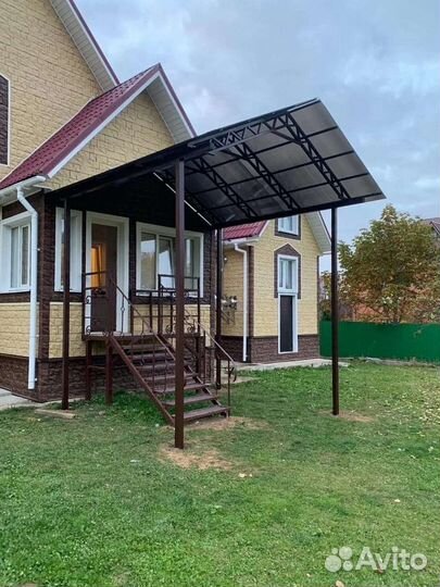 Беседка навес крыльцо