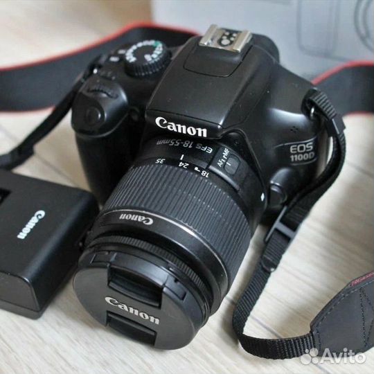 Зеркальный фотоаппарат Canon eos 1100d