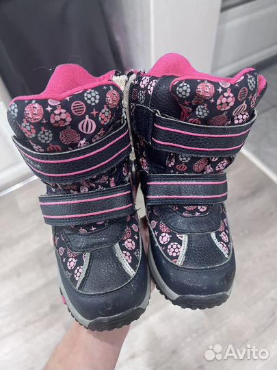 Сапоги зимние детские 27