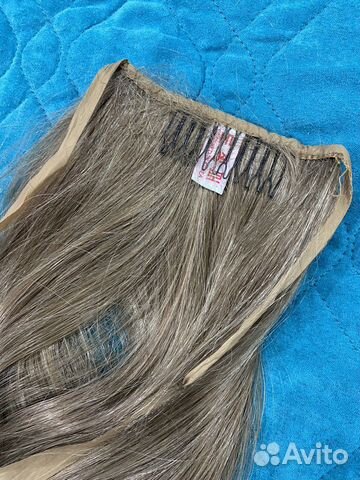 Волосы на заколках