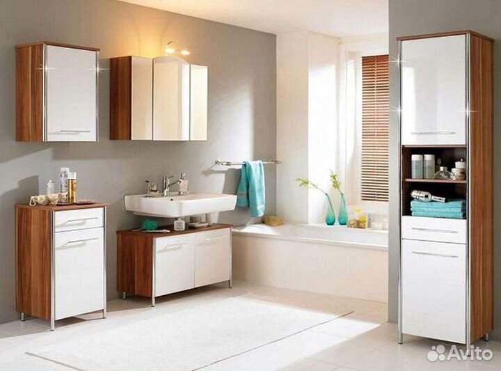 Мебель для ванной комнаты Доставка Установка