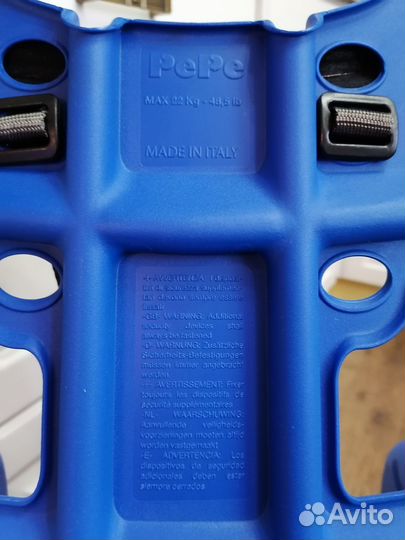 Детское кресло для велосипеда pepe на багажник