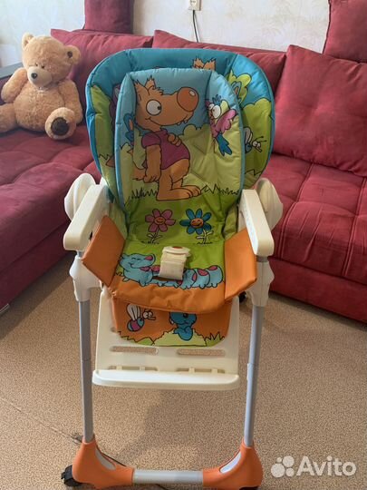 Стульчик для кормления chicco polly