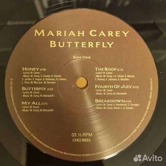 Винил Mariah Carey – Butterfly LP