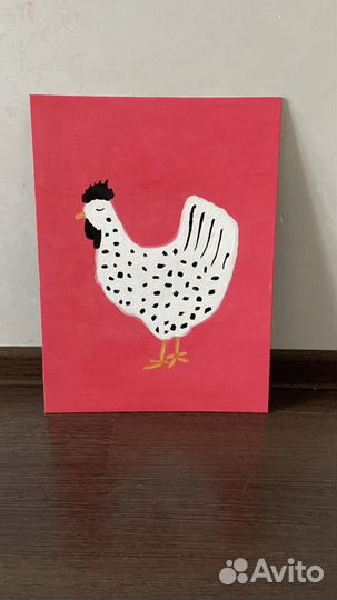 Картина маслом. Холст на картоне, 30*40 см