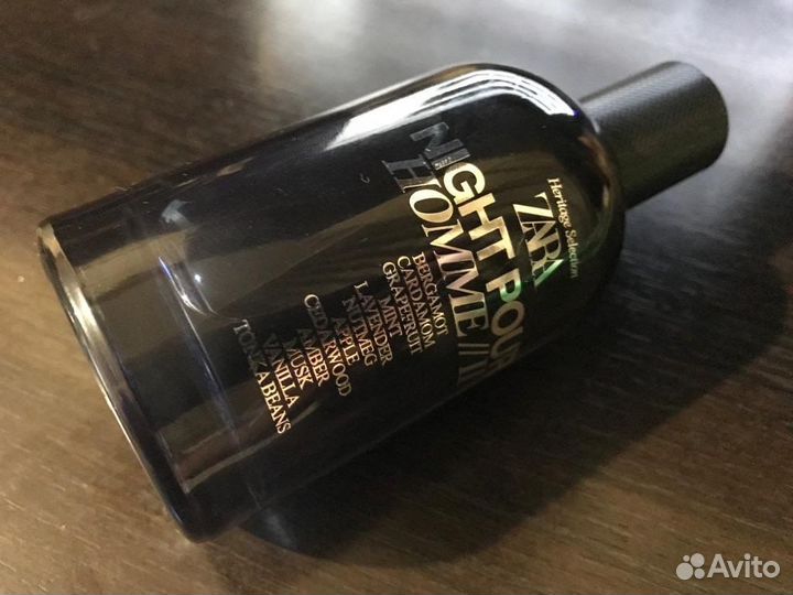 Парфюм zara night pour homme ll