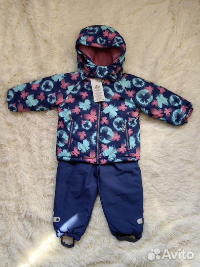 Комплект зимний новый для девочки 92,86р