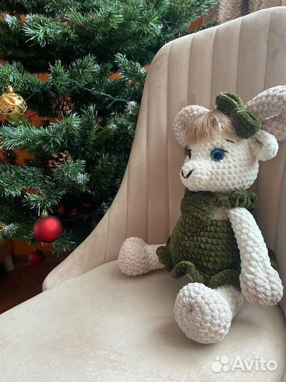 Игрушка барашек ручной работы