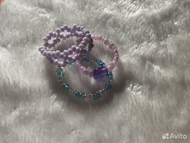 Колечки из бисера