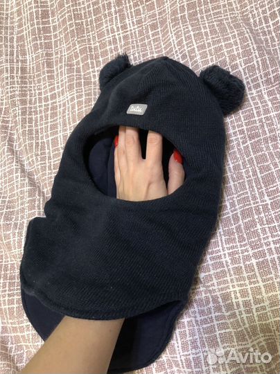 Шапка шлем зимняя 46-48