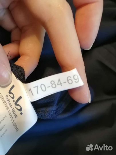 Рубашка Button blue р-р 170