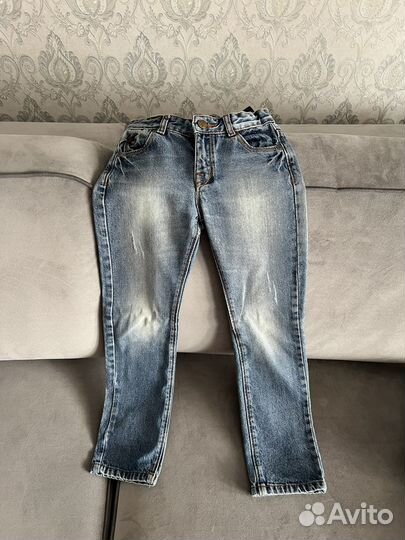 Джинсы на девочку 110 116 Orby