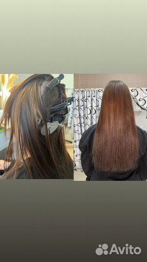 Наращивание волос/перекапсуляция