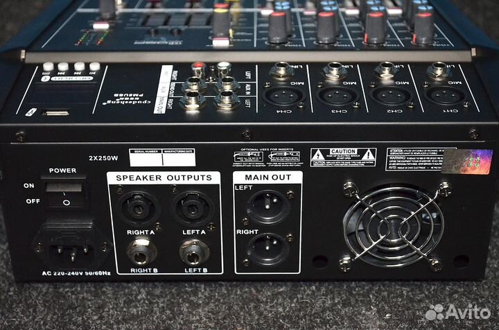 Комплект звука в банкетный зал. кафе. клуб. 2100вт