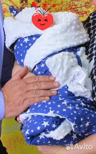 Конверт на выписку для мальчика весна осень