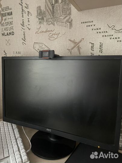 Монитор и комплектующие