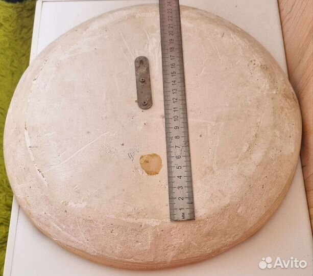 Настенная Декоративная тарелка из гипса бу