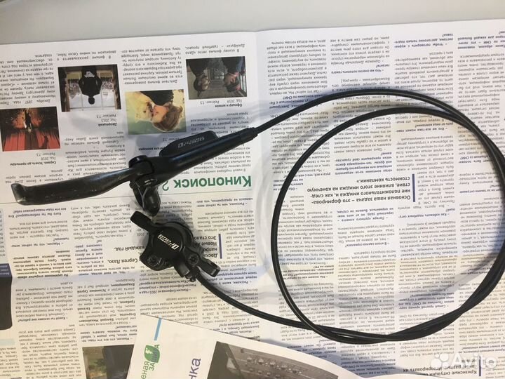 Задняя гидролиния масляные вело тормоза