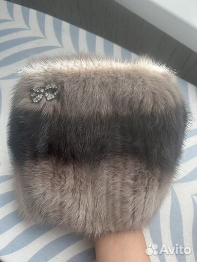 Шапка норковая