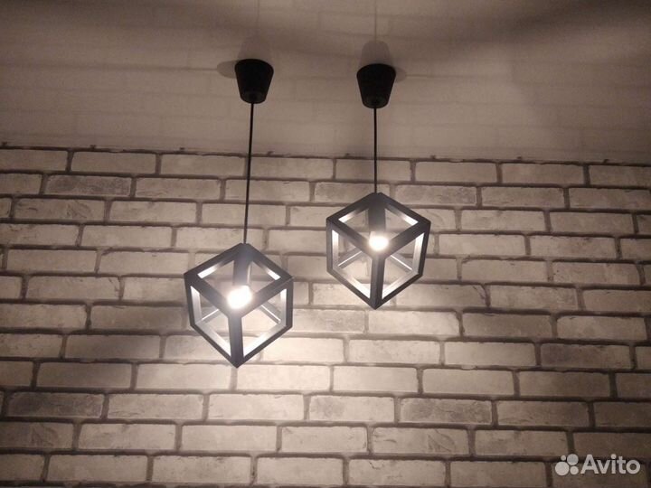 Люстры лофт