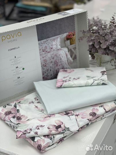 Постельный комплект евро