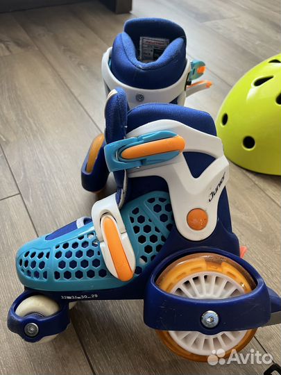 Детские ролики и защита