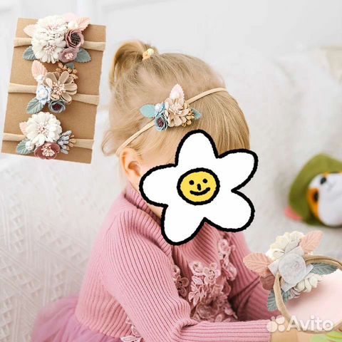 Повязка на голову для девочки и малышей