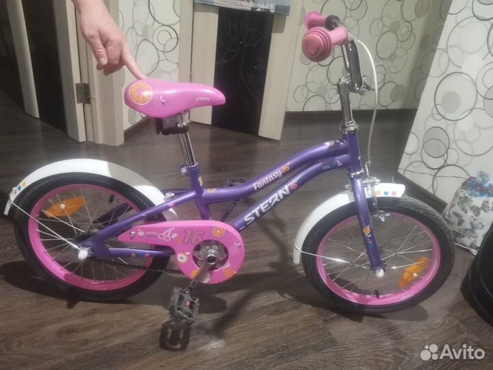 Детский велосипед 4-х колёсный