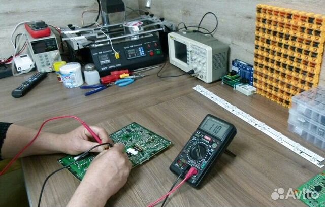 Ремонт телевизоров и компьютеров с гарантией