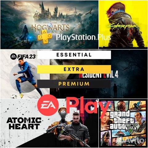 Подписка PS Plus EA Play Игры PS4 PS5