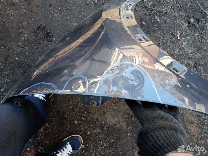 Крыло переднее правое на Киа Спортадж 3 13г