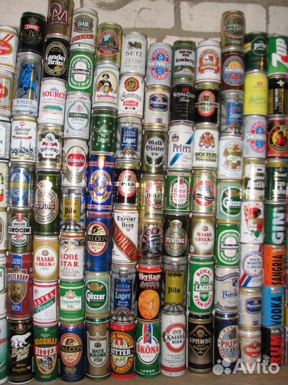 Коллекция пивных банок