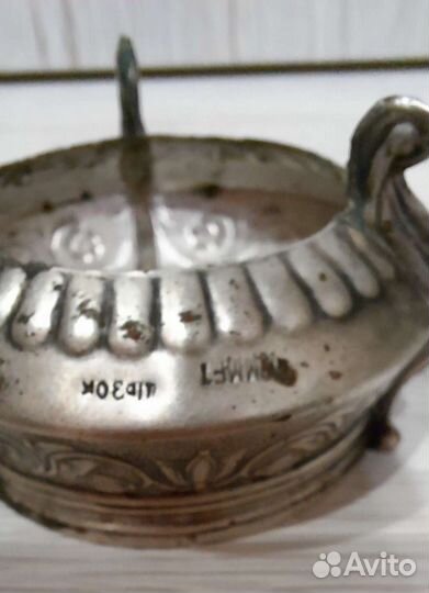 Солонка мельхиор СССР