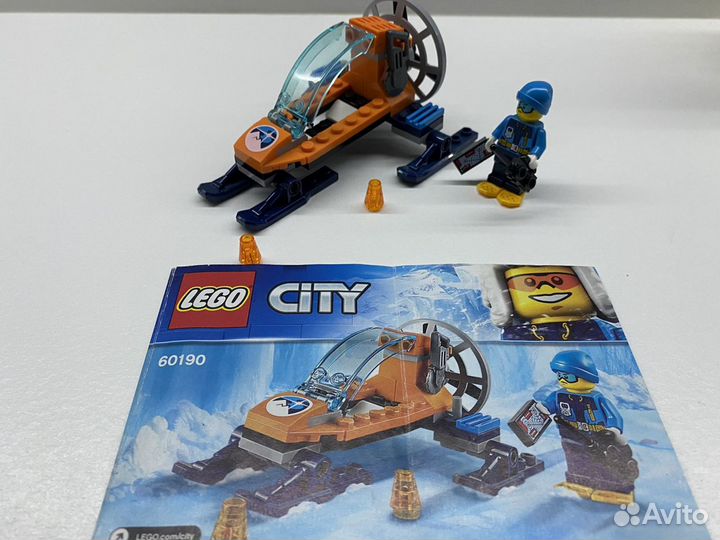 Lego City Arctic Expedition Аэросани 60190