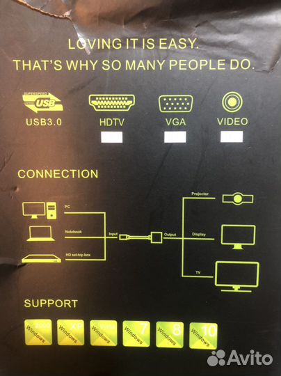 Переходник с vga на hdmi