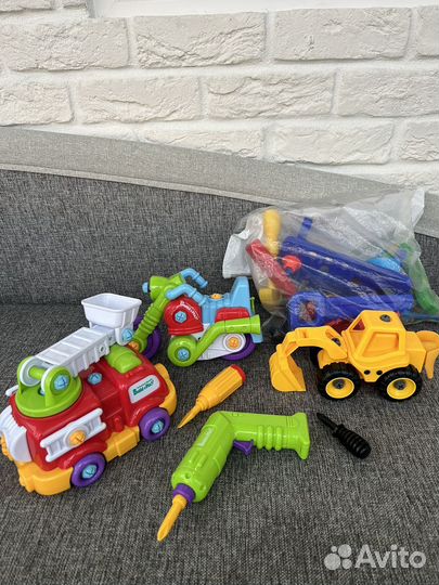 Build & play конструктор с шуруповертом