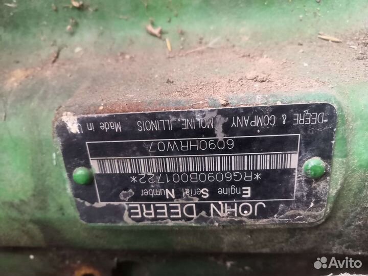 Двигатель john deere