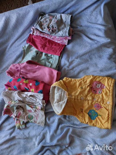 Детские вещи 0-1,5